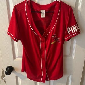 VS PINK St. Louis Cardinals Mesh Top